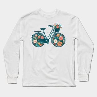 Retro Vintage Bike Long Sleeve T-Shirt